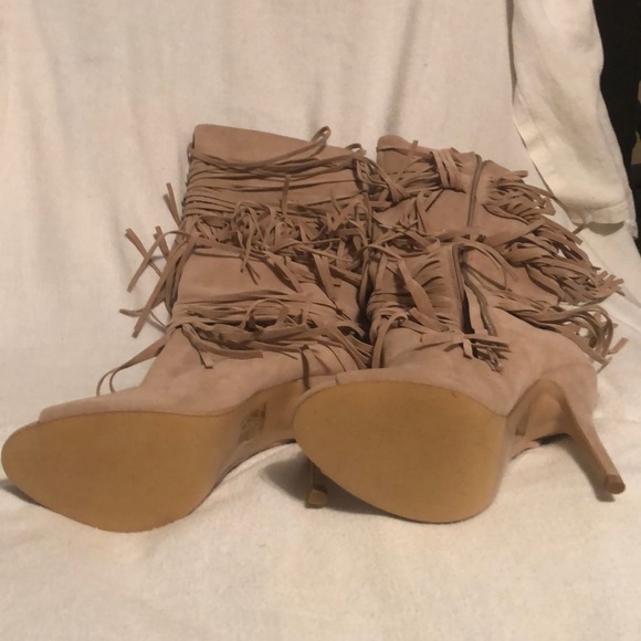 Tan knee high boots - Picture 3 of 3